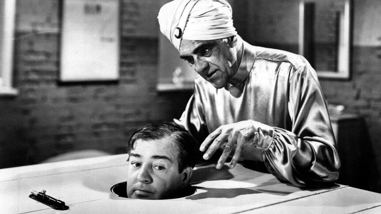 Backdrop – Bud Abbott and Lou Costello Meet the Killer, Boris Karloff