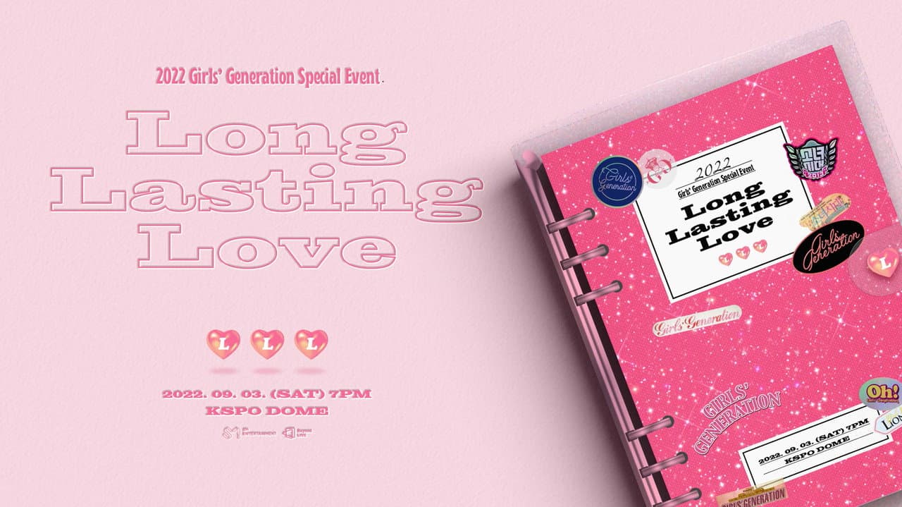 Backdrop – 2022 Girls′ Generation Special Event - Long Lasting Love