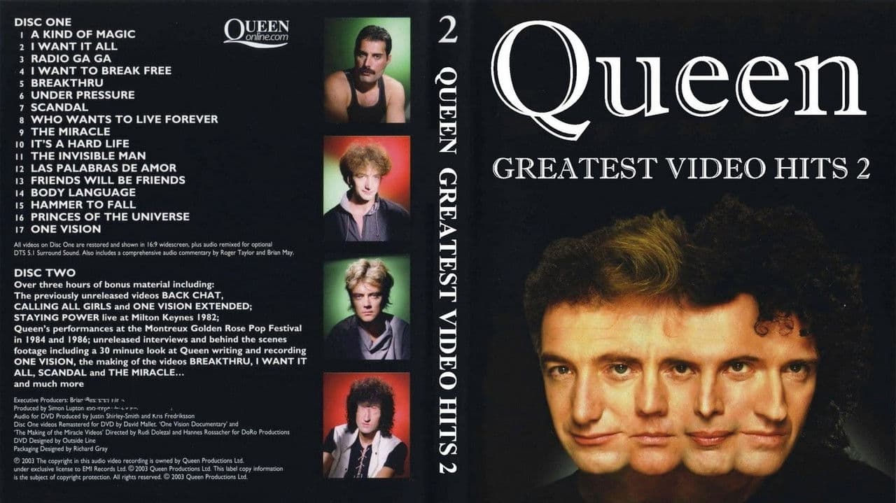 Backdrop – Queen: Greatest Video Hits 2
