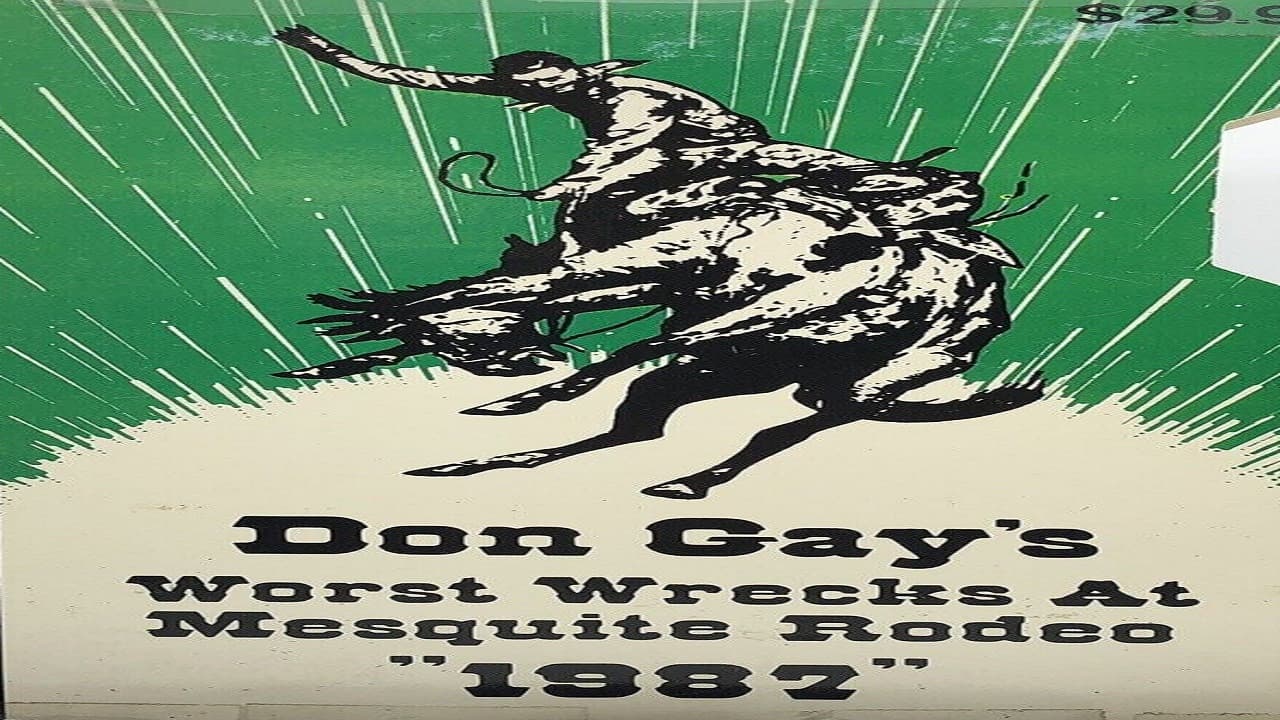 Backdrop – Don Gay's Worst Wrecks at Mesquite Rodeo 1987