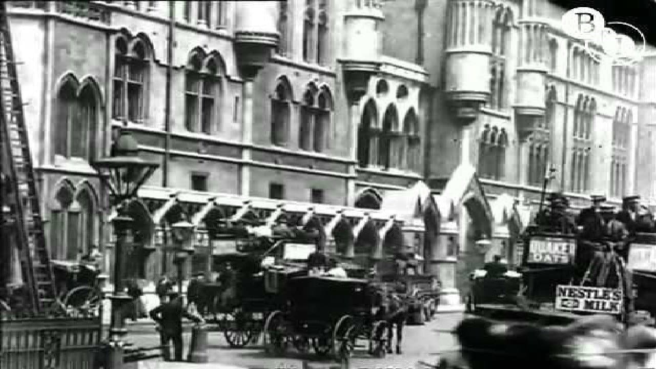 Backdrop – Leisurely Pedestrians, Open Topped Buses and Hansom Cabs with Trotting Horses