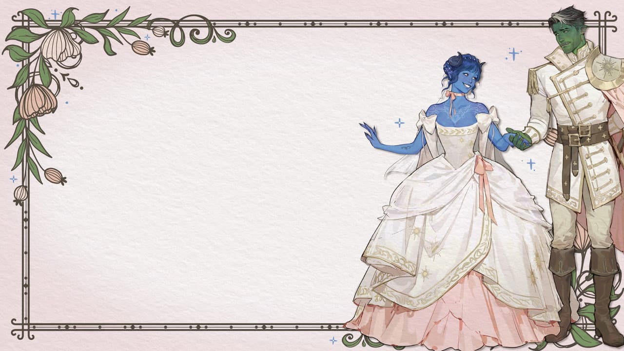 Backdrop – Critical Role Live: Jester and Fjord's Wedding