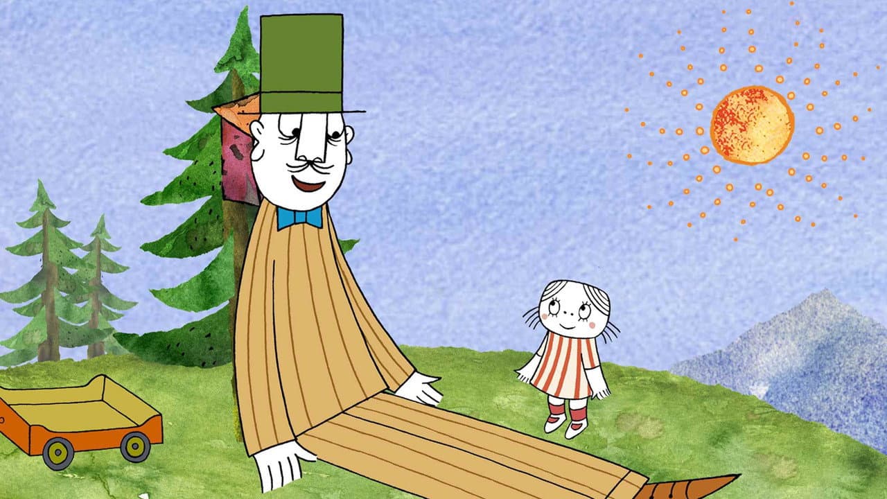 Backdrop – Lilla Anna och Långa Farbrorn