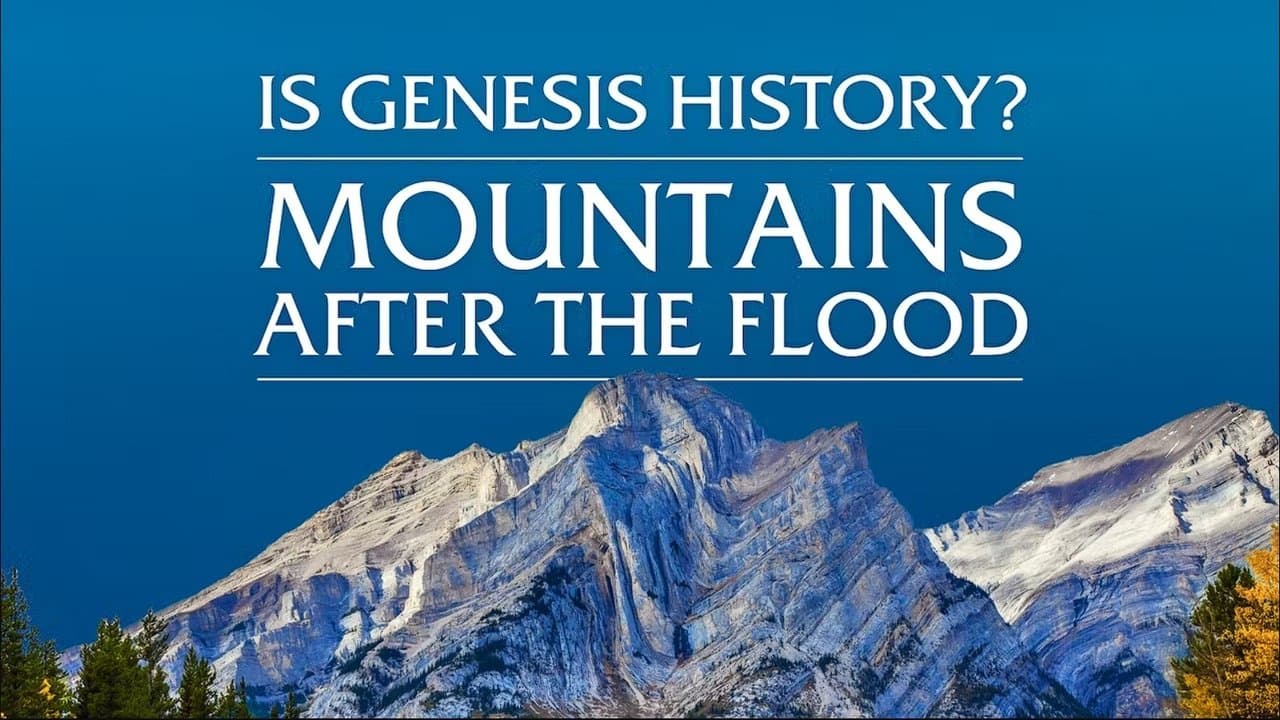 Backdrop – Is Genesis History? Mountains After the Flood