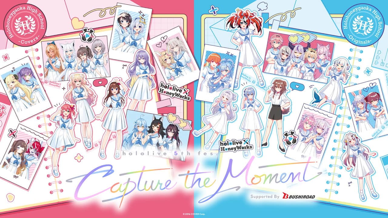 Backdrop – hololive 5th fes. Capture the Moment Day 2 HoneyWorks Stage