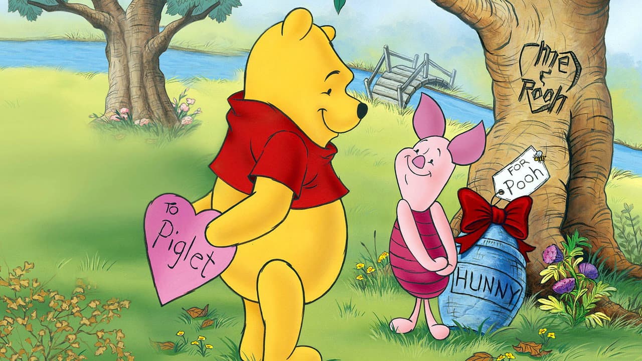 Backdrop – Winnie Puuh - Mein liebster Freund bist Du