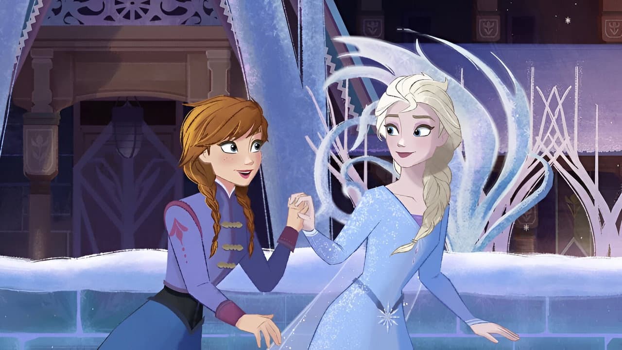 Backdrop – Disney Off the Page Adventures: Arendelle Ice Calamity