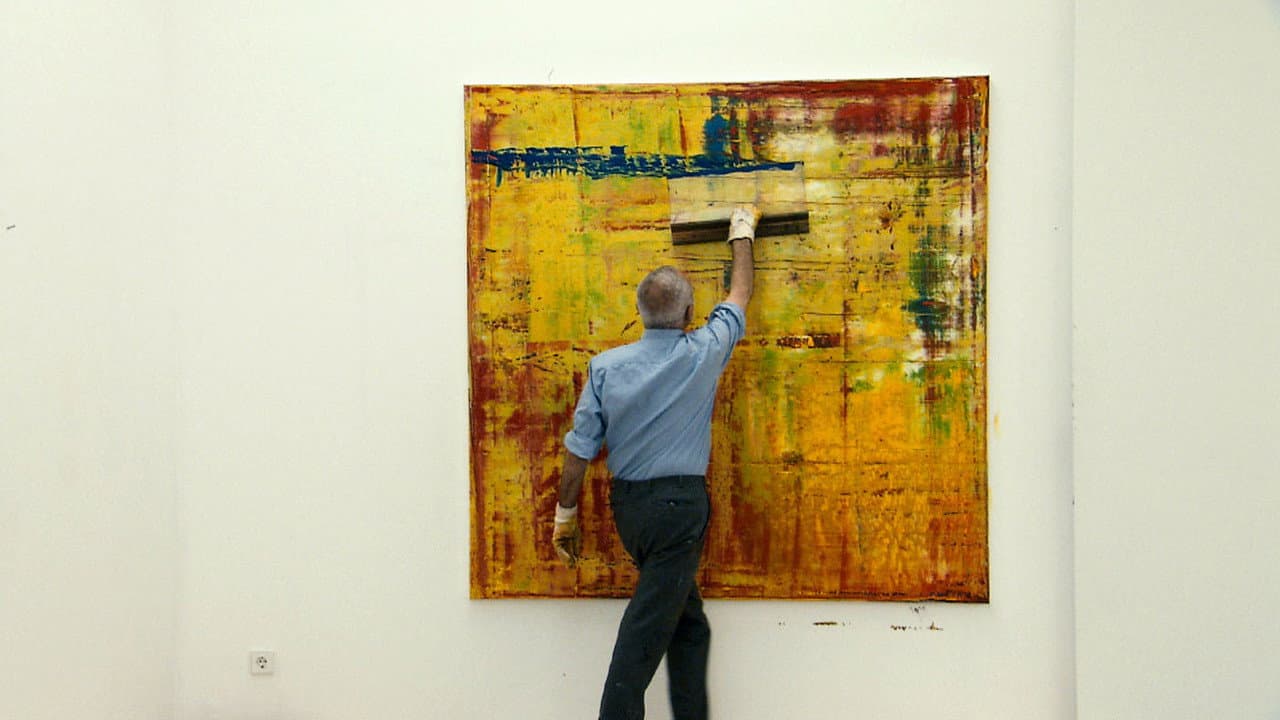 Backdrop – Gerhard Richter Painting