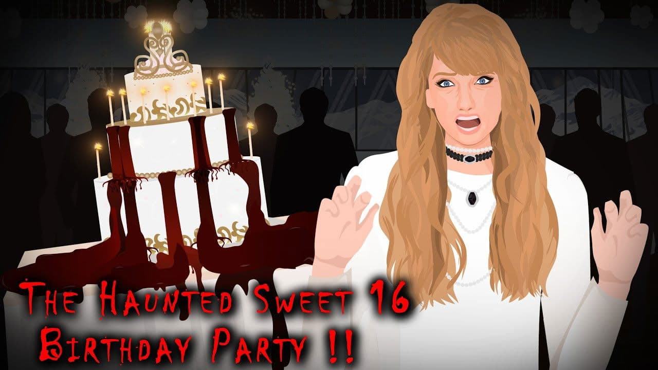 Backdrop – The Haunted Sweet 16 Birthday Party !!