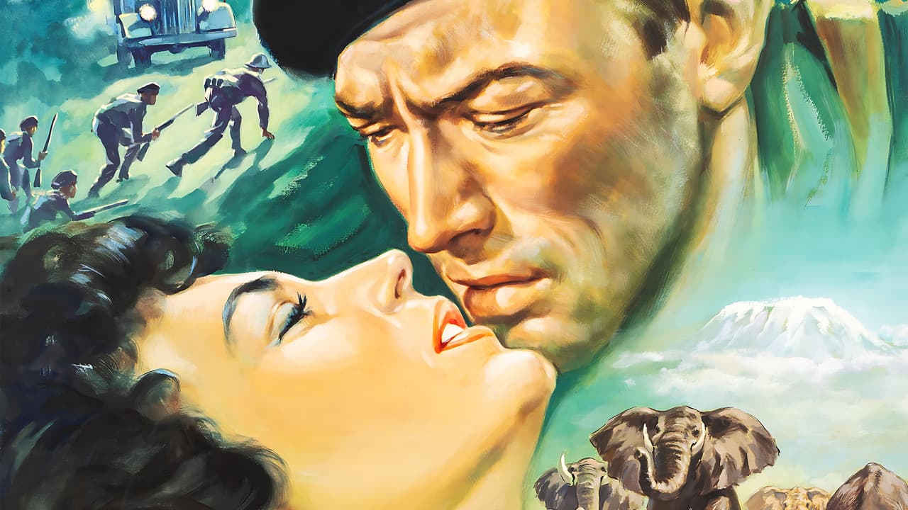 Backdrop – Schnee am Kilimandscharo