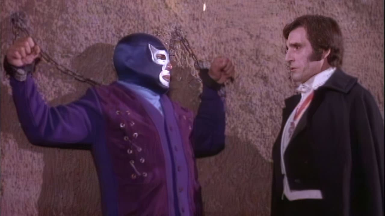 Backdrop – Santo und der blaue Dämon contra Dracula und Werwolf