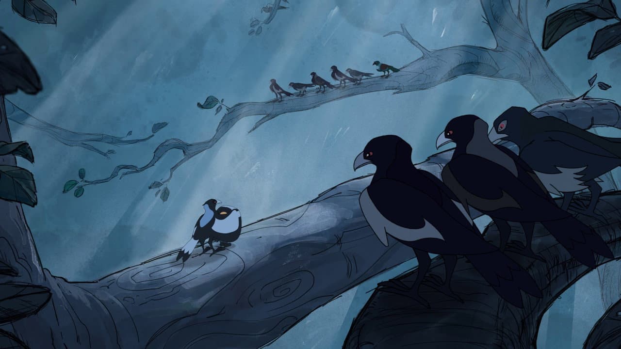 Backdrop – The Charm of the Magpies