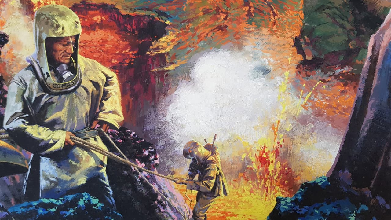 Backdrop – Le Volcan interdit