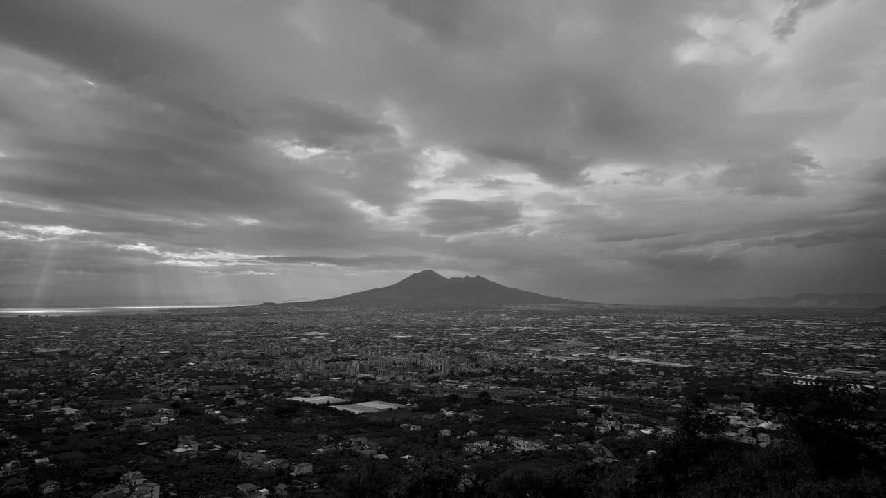 Backdrop – Pompeji: Unter den Wolken