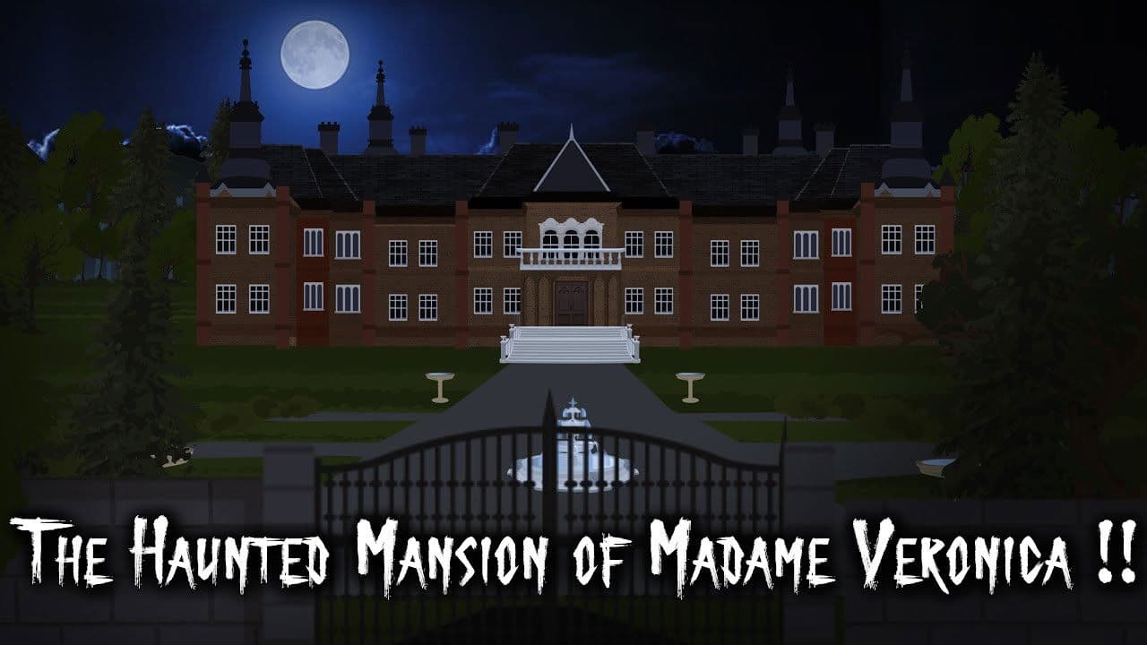 Backdrop – The Haunted Mansion of Madame Veronica !!