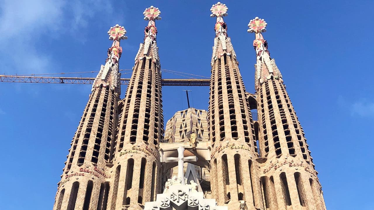 Backdrop – Sagrada Família - Antoni Gaudís Meisterwerk