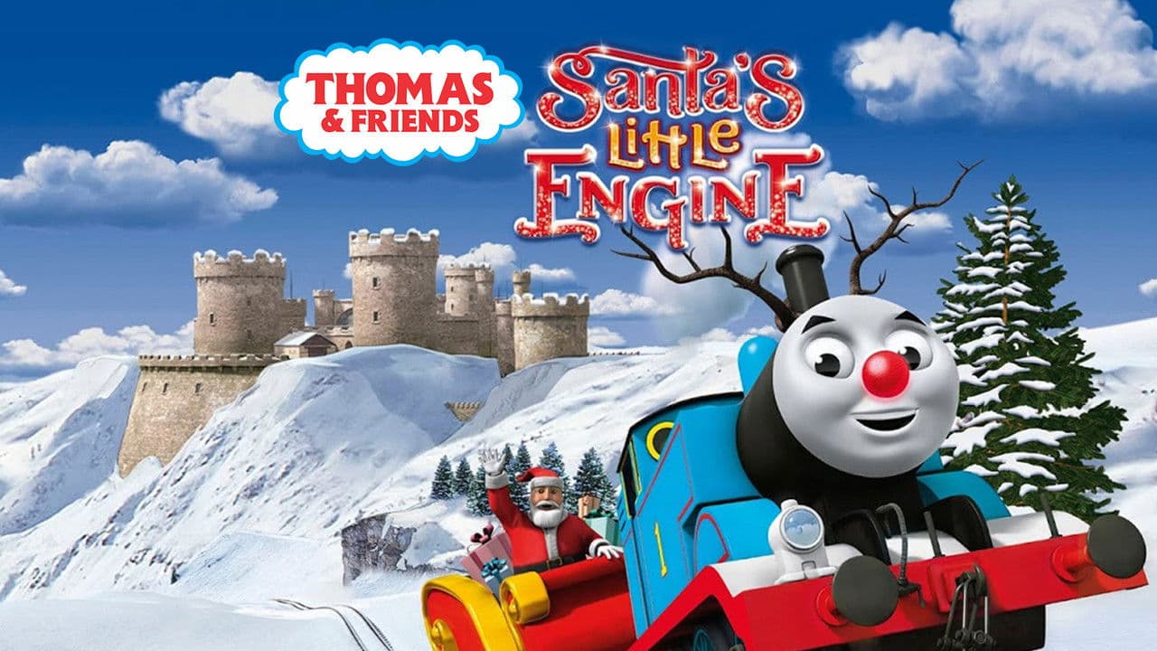 Backdrop – Thomas & Friends: Santa's Little Engine