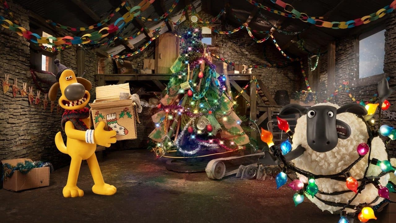 Backdrop – Shaun das Schaf: Wollige Bescherung