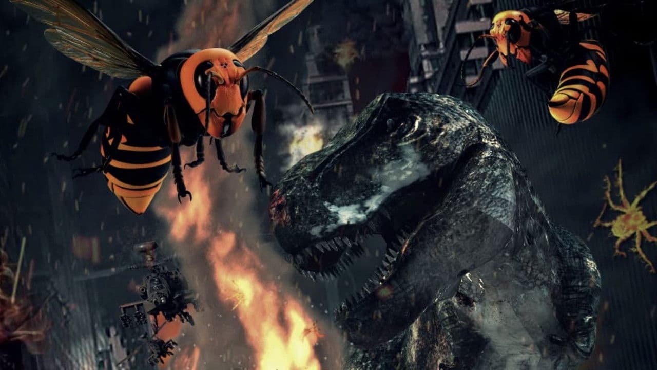 Backdrop – Ebola Rex Versus Murder Hornets