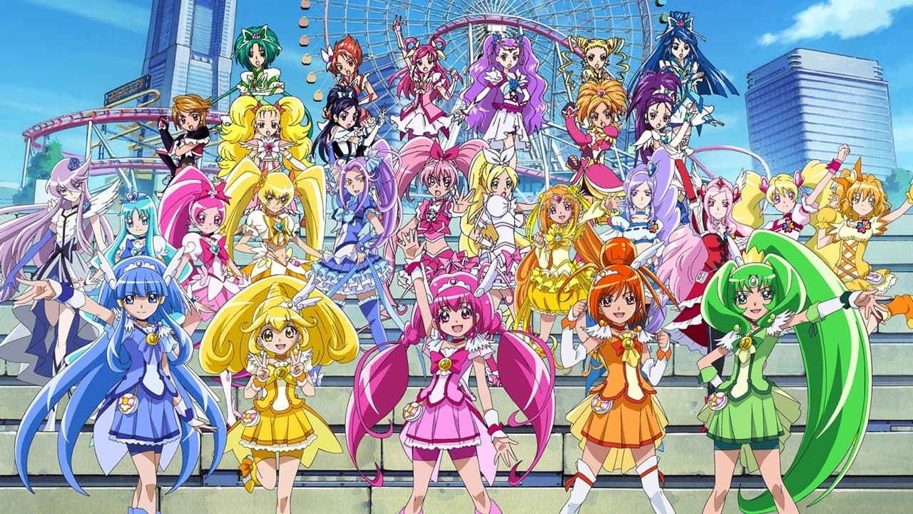 Backdrop – Pretty Cure All Stars Movie 4 Friends of the Future