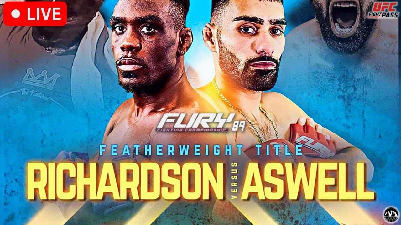 Backdrop – Fury FC 89: Richardson vs. Aswell
