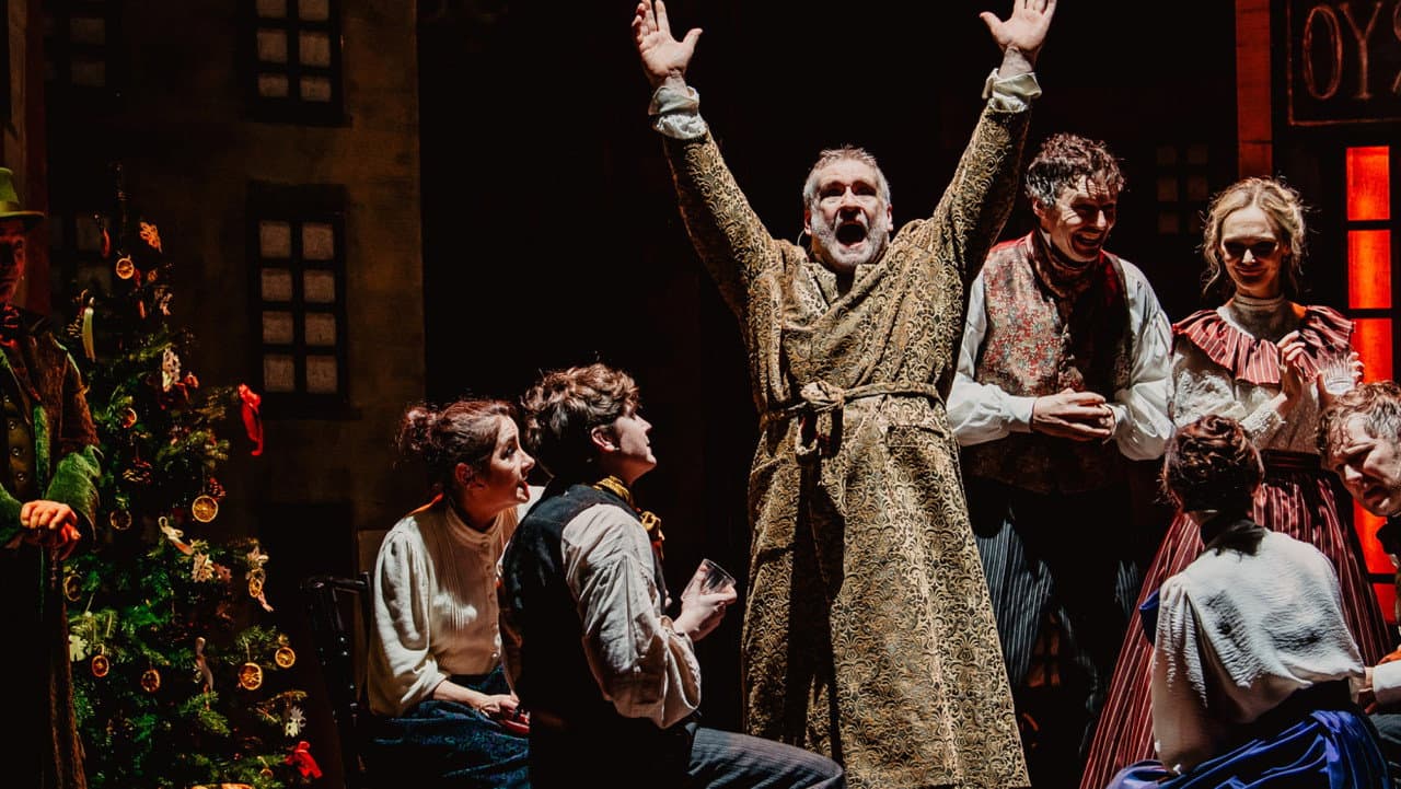 Backdrop – The Lyric Theatre: A Christmas Carol