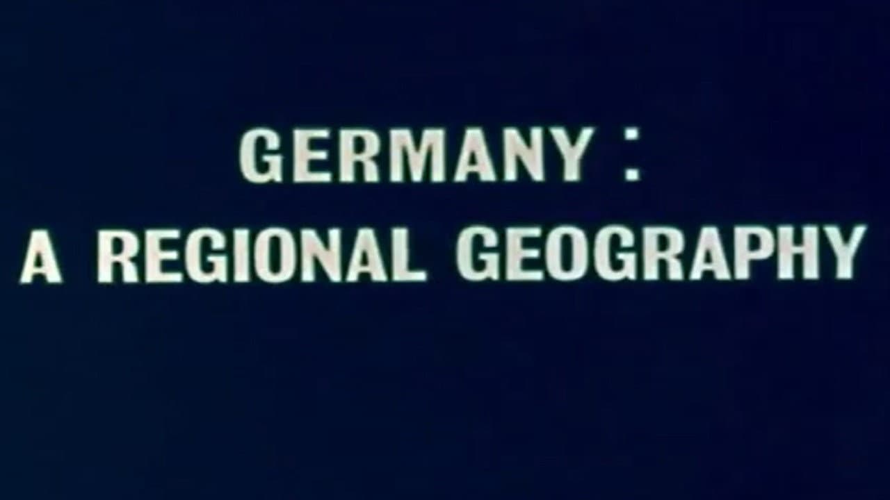 Backdrop – Germany: A Regional Geography