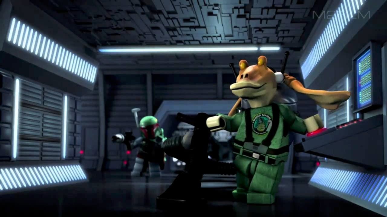 Backdrop – LEGO Star Wars: Jar Jar räumt auf