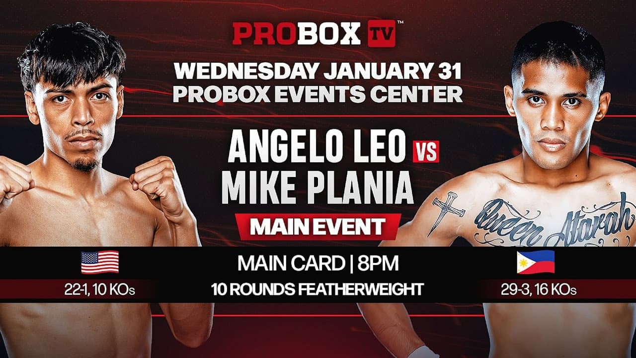 Backdrop – Angelo Leo vs. Mike Plania