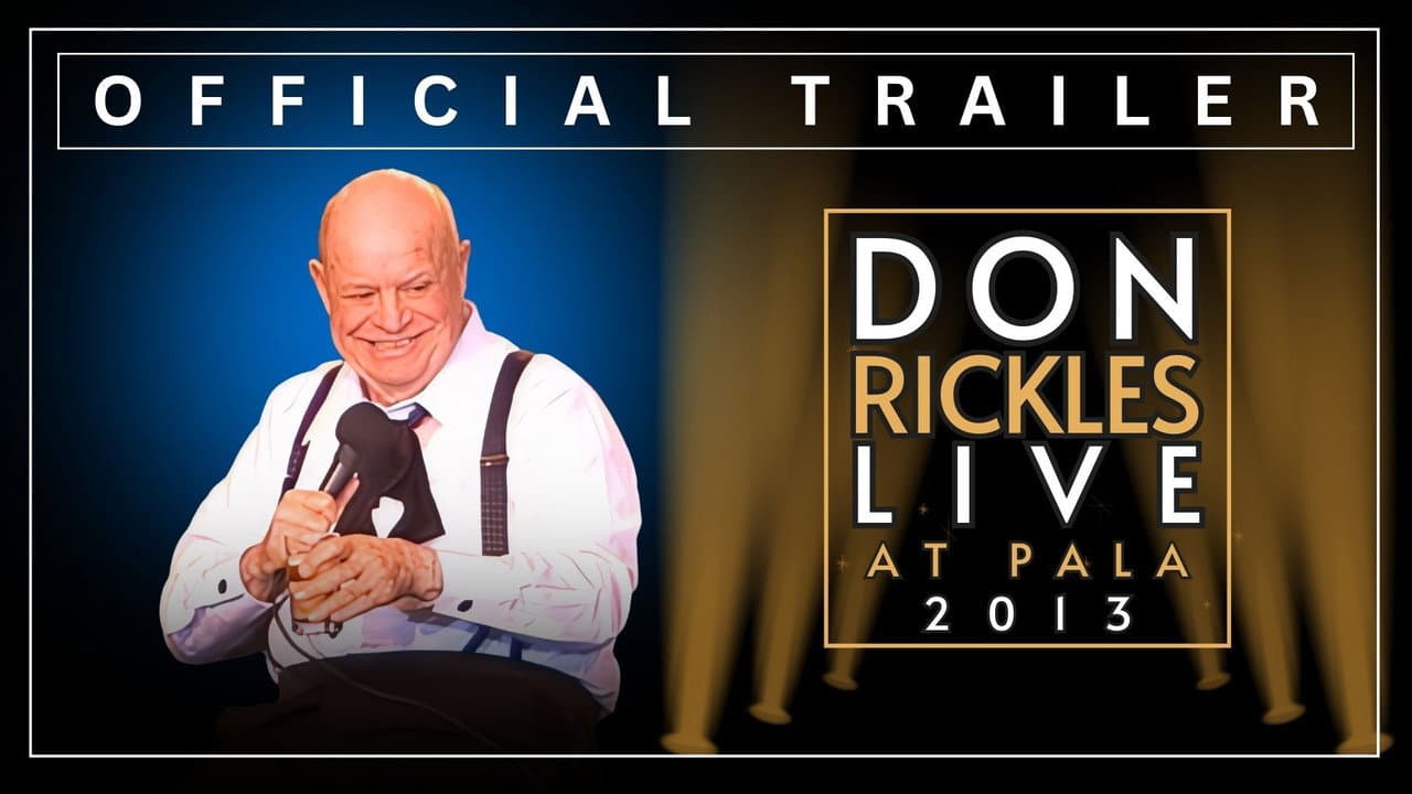 Backdrop – Don Rickles Live in Pala 2013