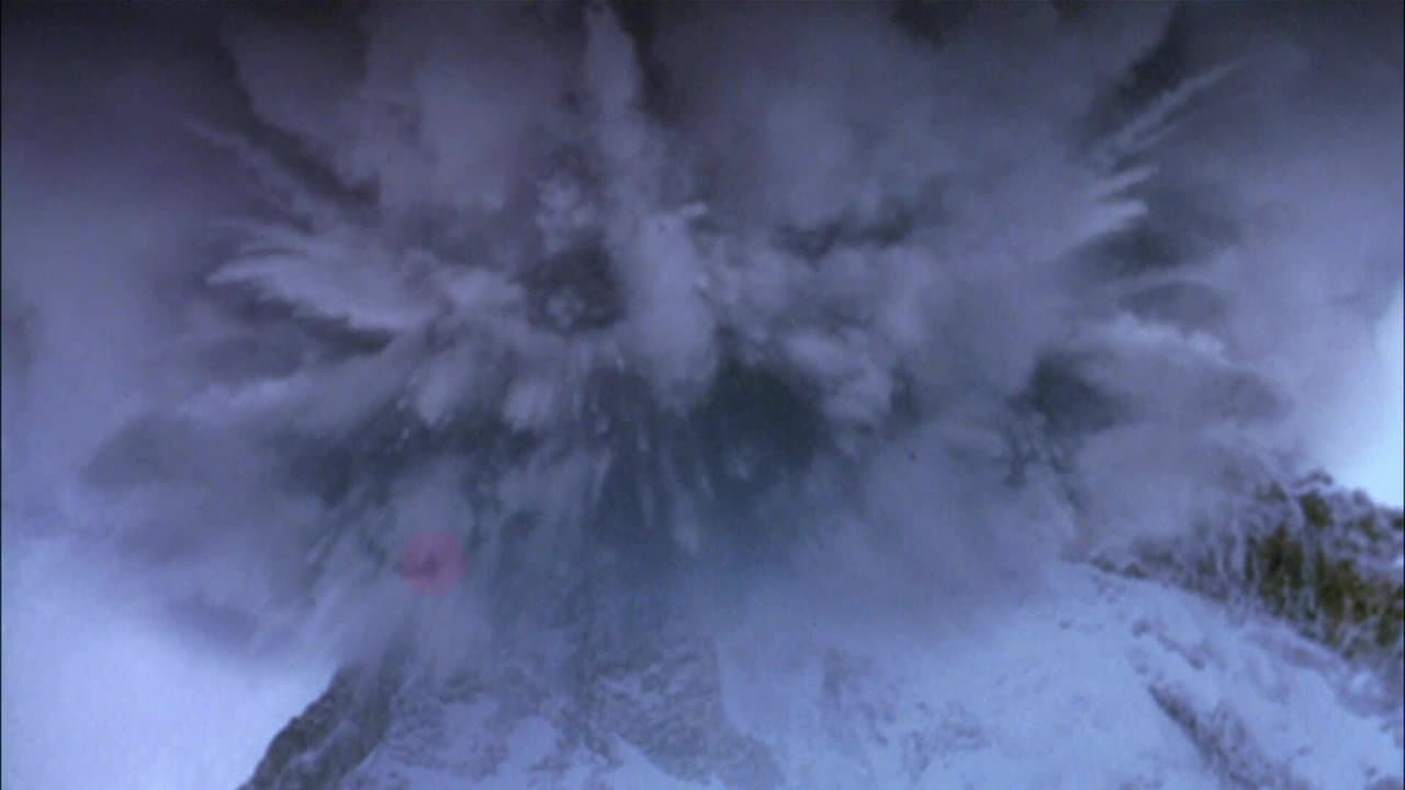Backdrop – Vulkan - Berg in Flammen