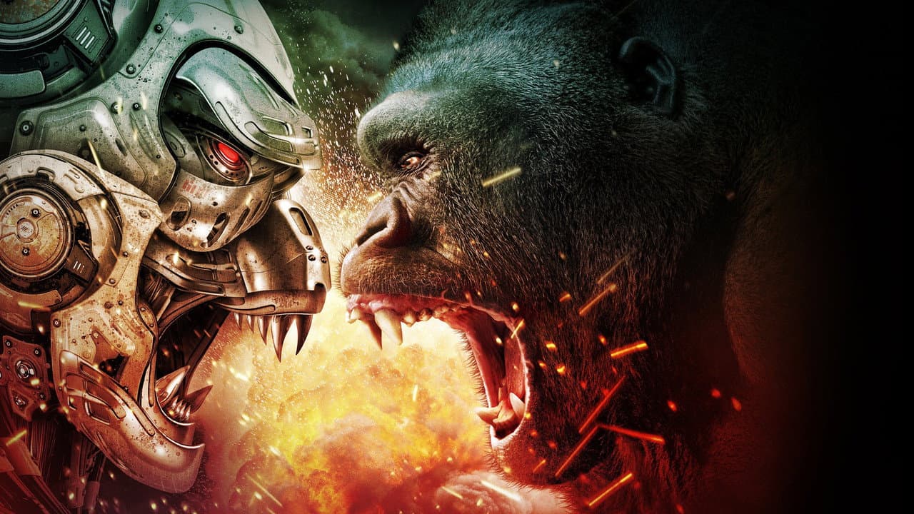 Backdrop – Ape vs. Mecha Ape