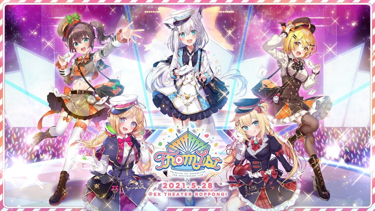 Backdrop – hololive 1st Generation 3rd Anniversary LIVE「from 1st」