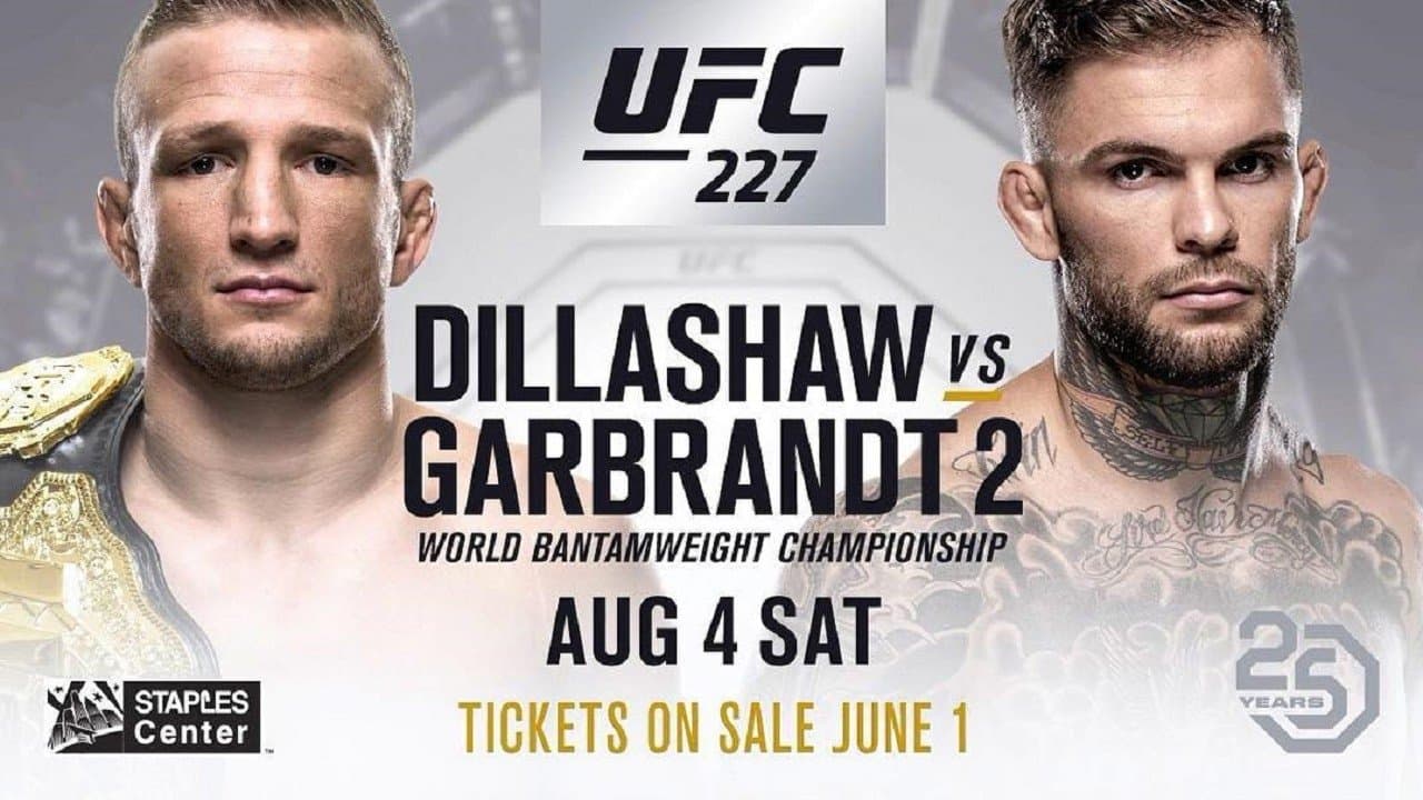 Backdrop – UFC 227: Dillashaw vs. Garbrandt 2