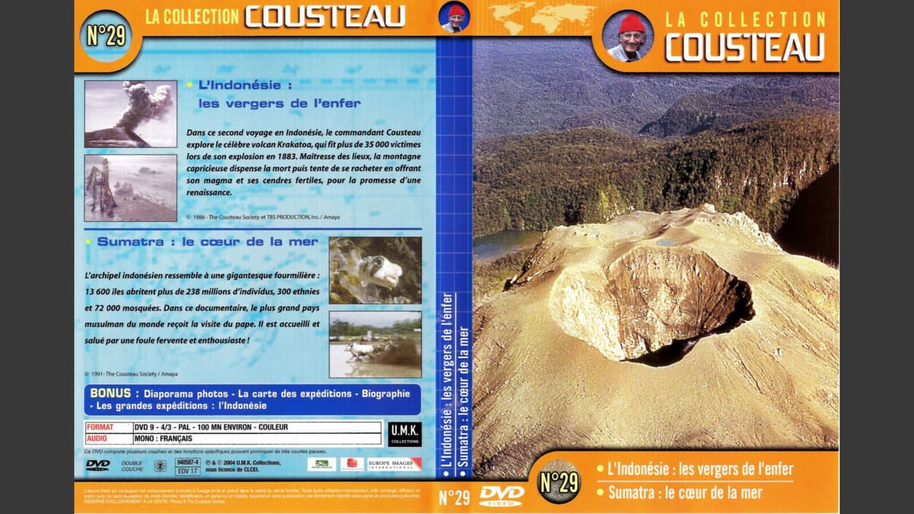 Backdrop – La collection Cousteau N°29 | L'Indonésie : les vergers de l'enfer | Sumatra : le cœur de la mer