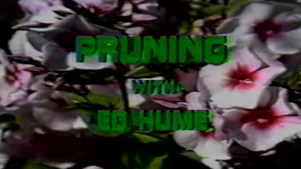 Backdrop – Pruning with Ed Hume