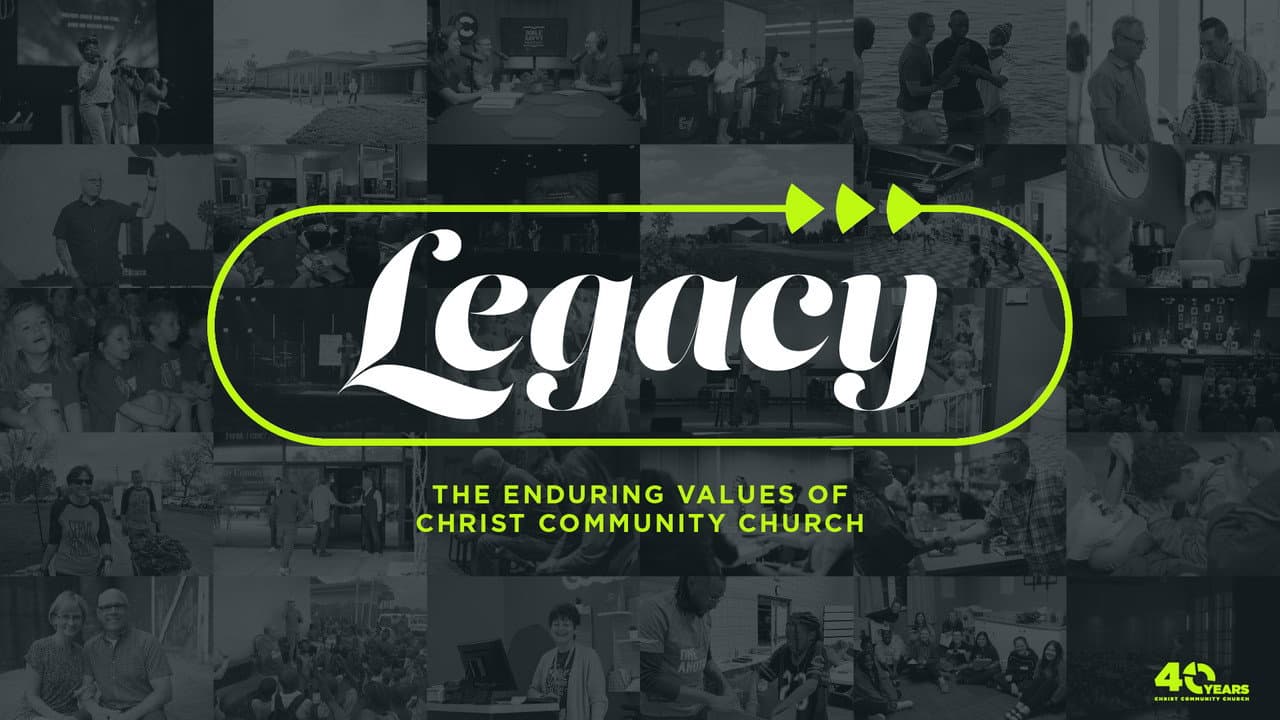 Backdrop – Making Passionate Disciples: 40 Years of Christ Community Church
