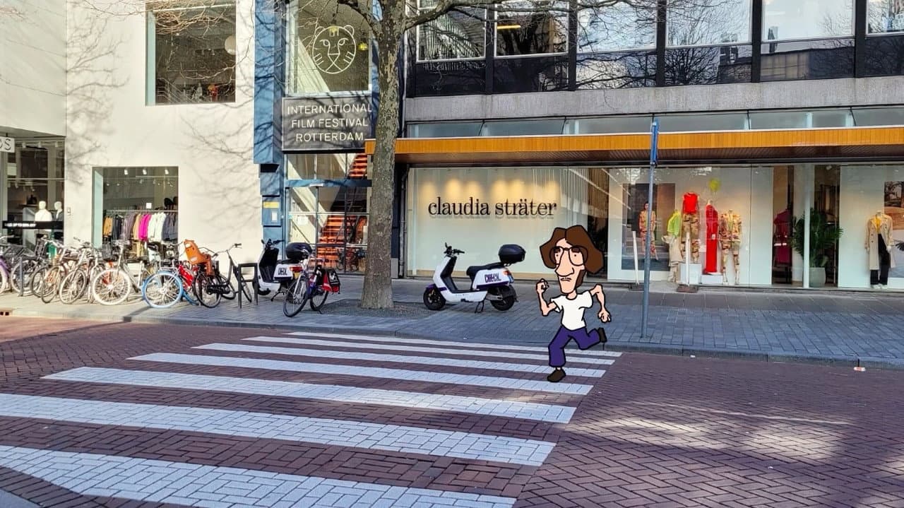 Backdrop – A Little Man in Rotterdam