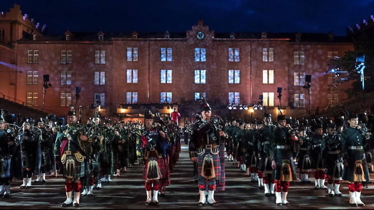 Backdrop – Basel Tattoo 2013