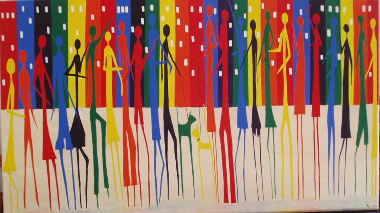 Backdrop – Painting with 14 Personalities