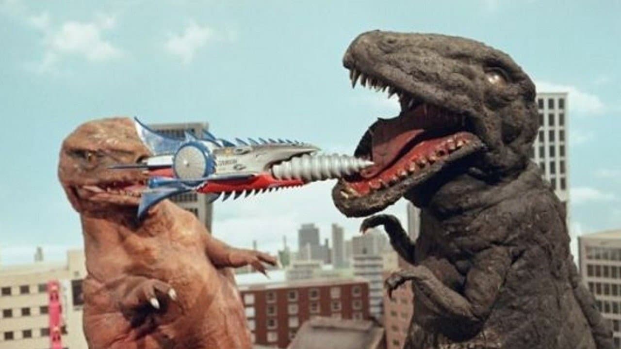 Backdrop – Angriff der Dino Monster