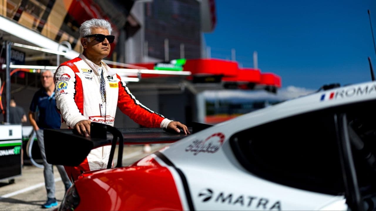 Backdrop – Ajith Kumar - Life Of A Gladiator