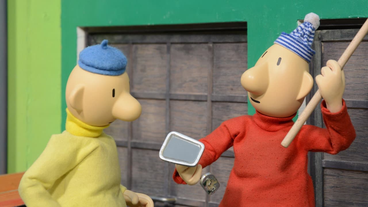 Backdrop – Pat und Mat - Probleme beim Heimwerken