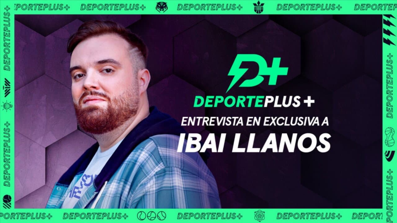 Backdrop – Deporte+ entrevista en exclusiva a Ibai Llanos