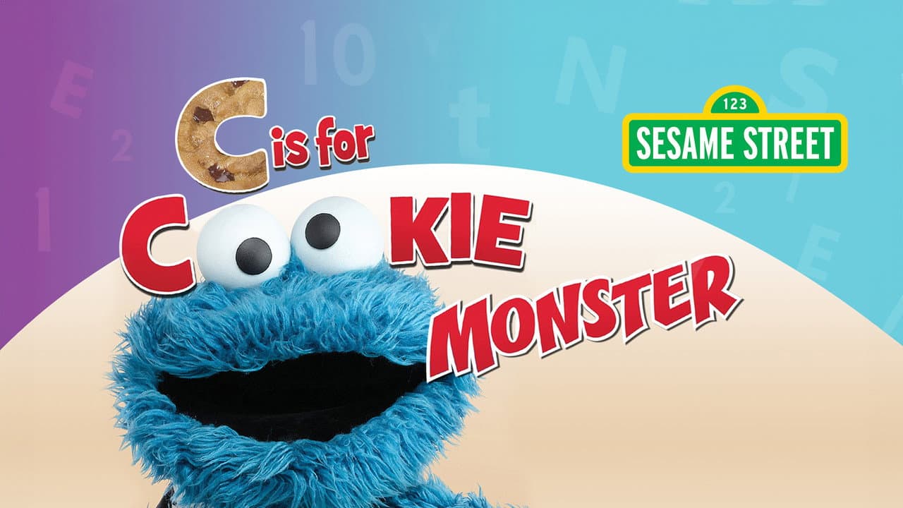 Backdrop – Sesame Street: C Is for Cookie Monster
