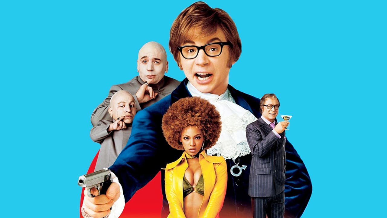 Backdrop – Austin Powers in Goldständer