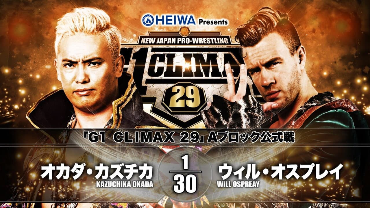 Backdrop – NJPW G1 Climax 29: Day 7