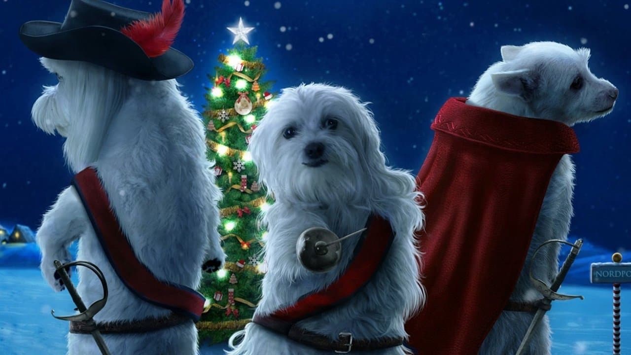 Backdrop – Die Drei Hundketiere Retten Weihnachten