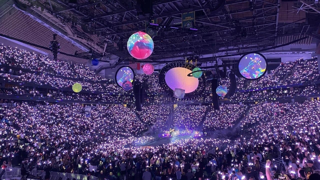 Backdrop – Coldplay - Live from Climate Pledge Arena
