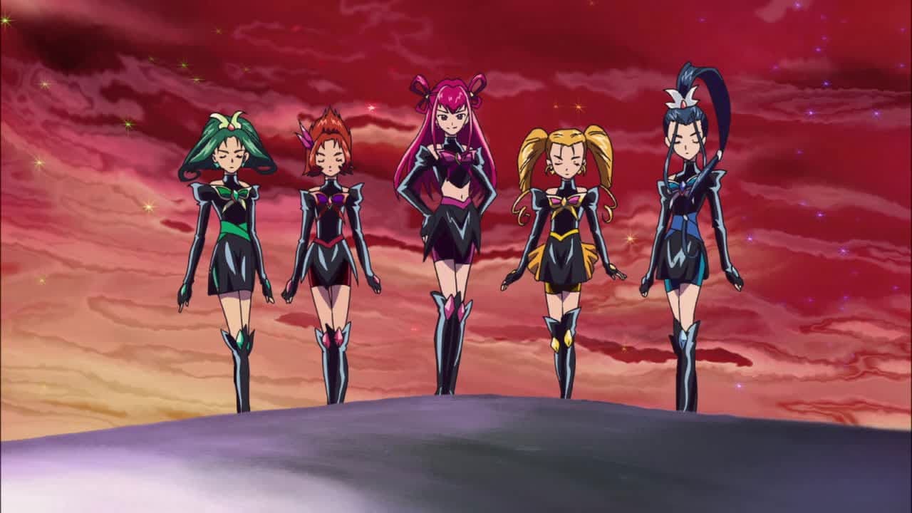 Backdrop – Yes! PreCure 5 the Movie - Great Miraculous Adventure in the Mirror Kingdom!
